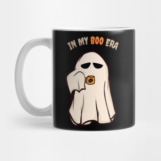 In my boo era - cute ghost drinking coffee Mug